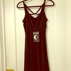 Killstar pentagram back skater dress large NWT